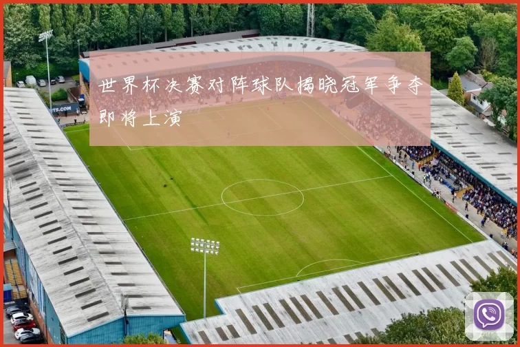 世界杯决赛对阵球队揭晓冠军争夺即将上演